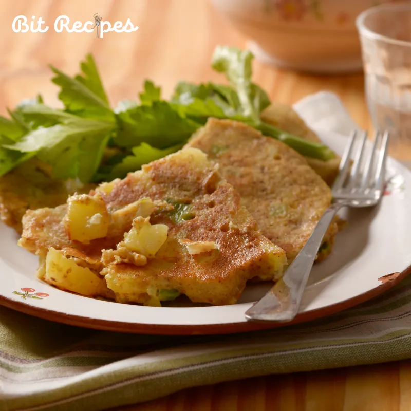 JetBlue Flight Frittata with Herbed Potatoes