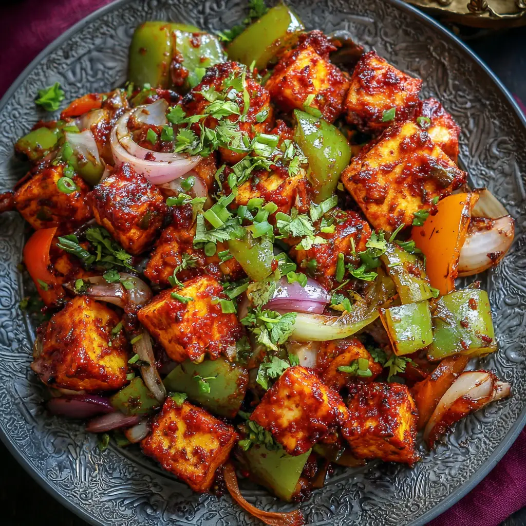 Spicy Chili Paneer Curry