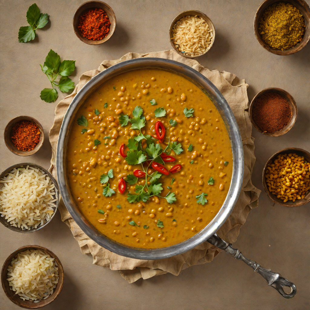 Authentic Bengali Daal with Asafoetida and Tadka