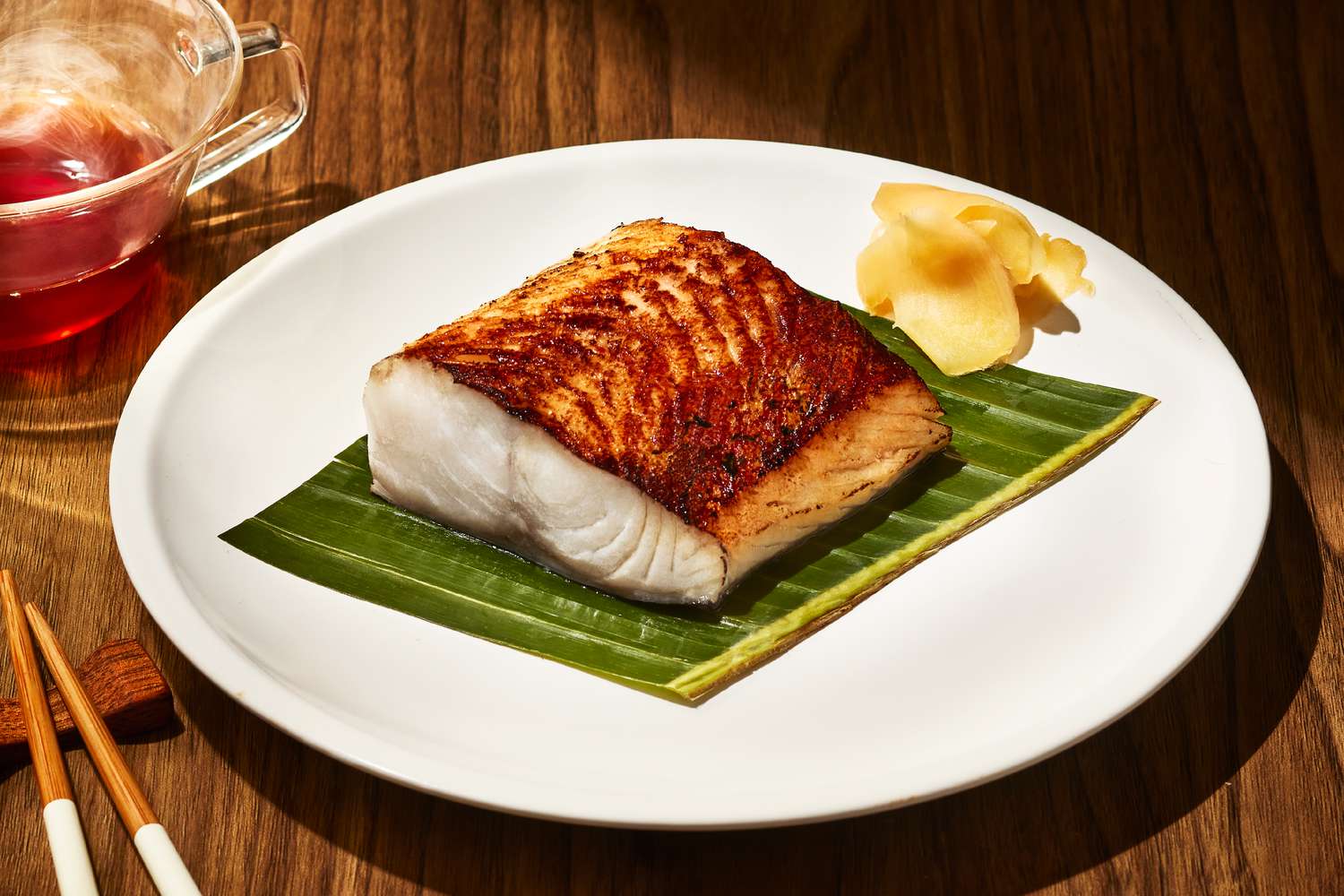 Authentic Miso-Glazed Black Cod with Rice Vinegar Reduction