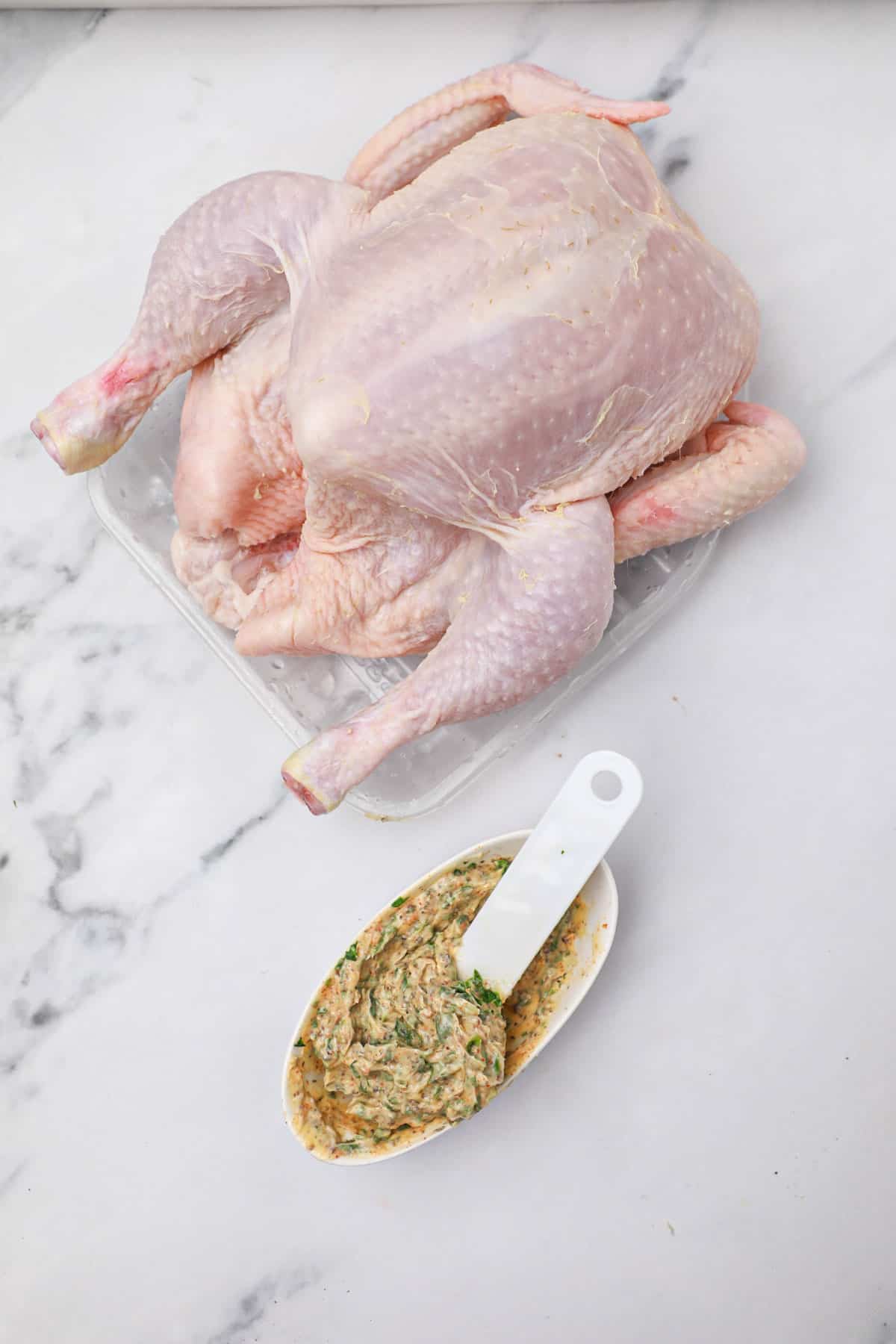 Rosemary-Thyme Roast Chicken with Lemon