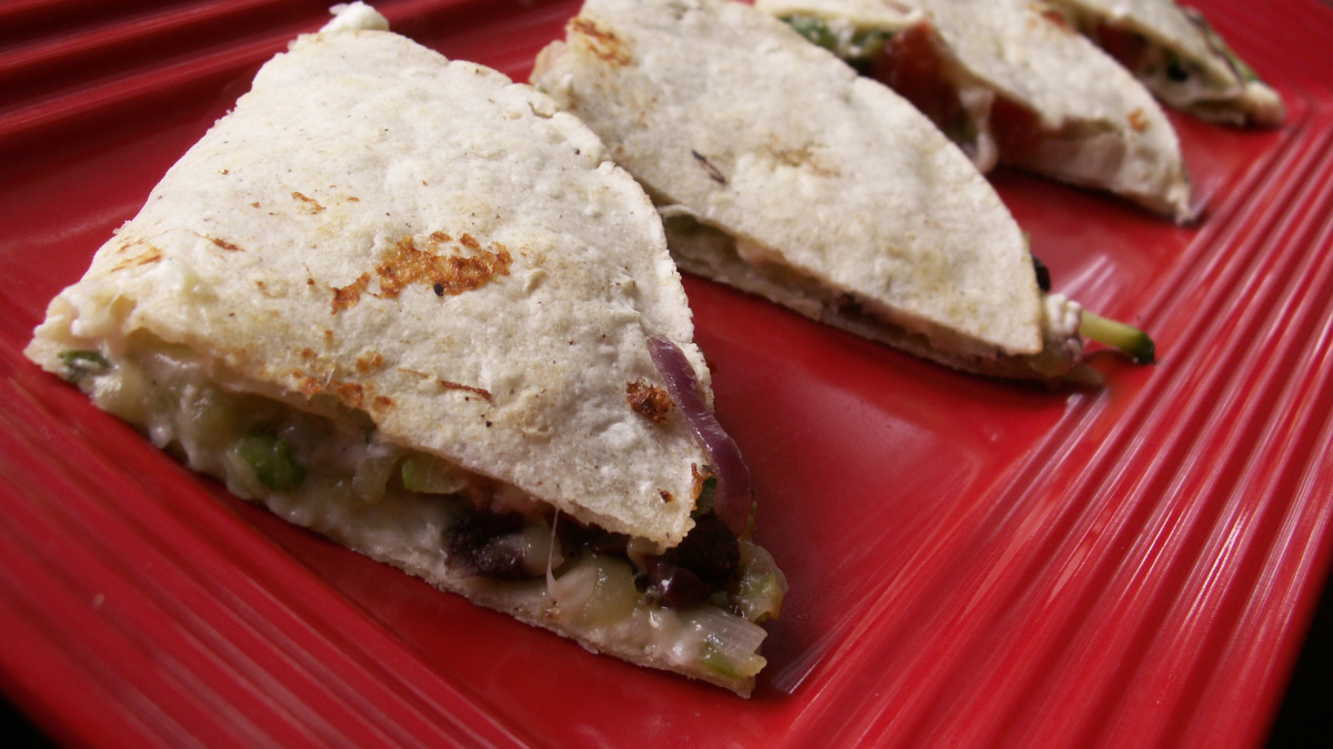 Cheesy Zucchini Quesadillas