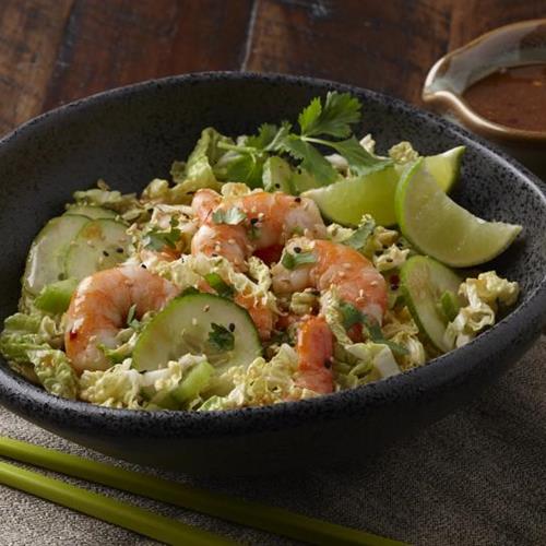 Thai Shrimp and Cabbage Salad