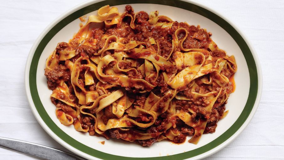 Authentic Bolognese Ragu with Fresh Pasta