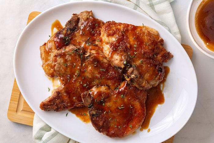 Minnesota Maple-Glazed Pork Chops