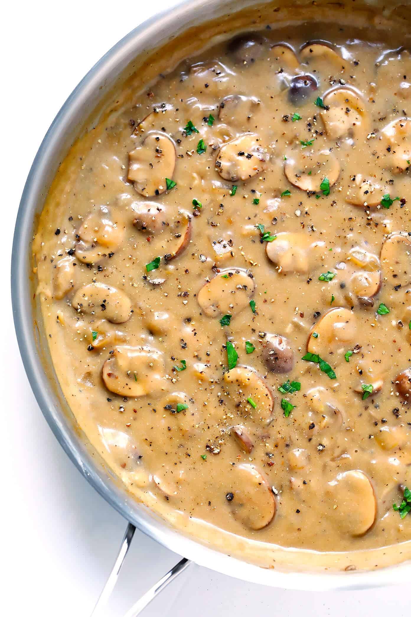Brazilian Mushroom & Sweet Potato Stroganoff