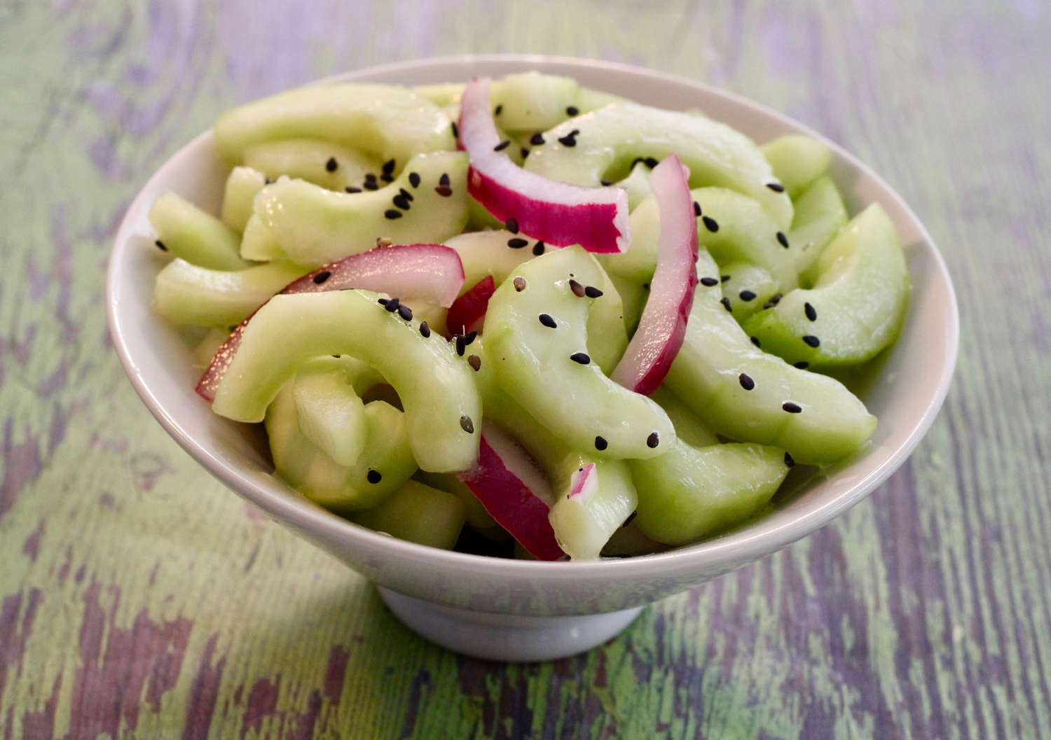 Bloat-Busting Ginger-Cucumber Salad with Lemon