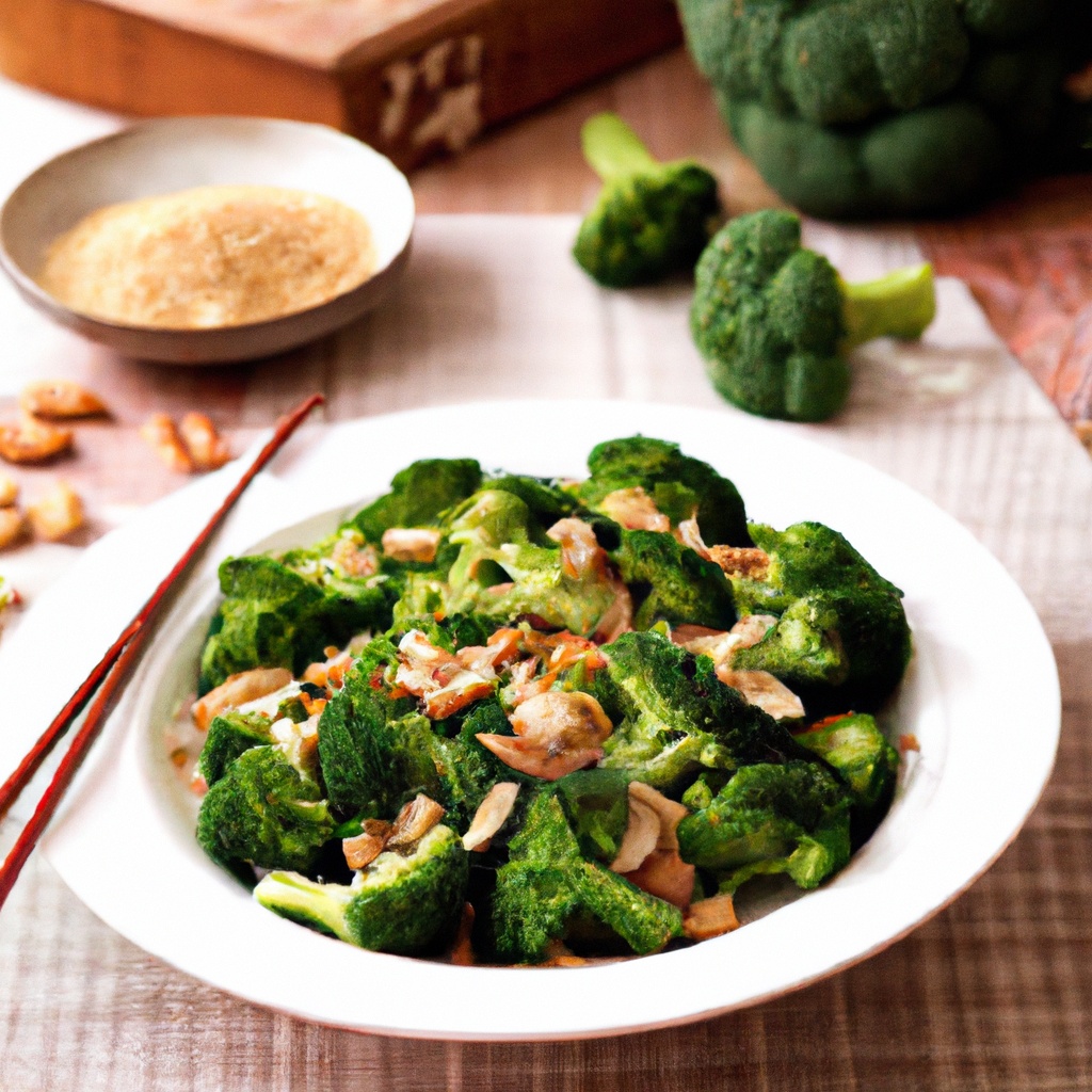 Ginger-Garlic Chicken Stir-Fry with Broccoli & Mushrooms