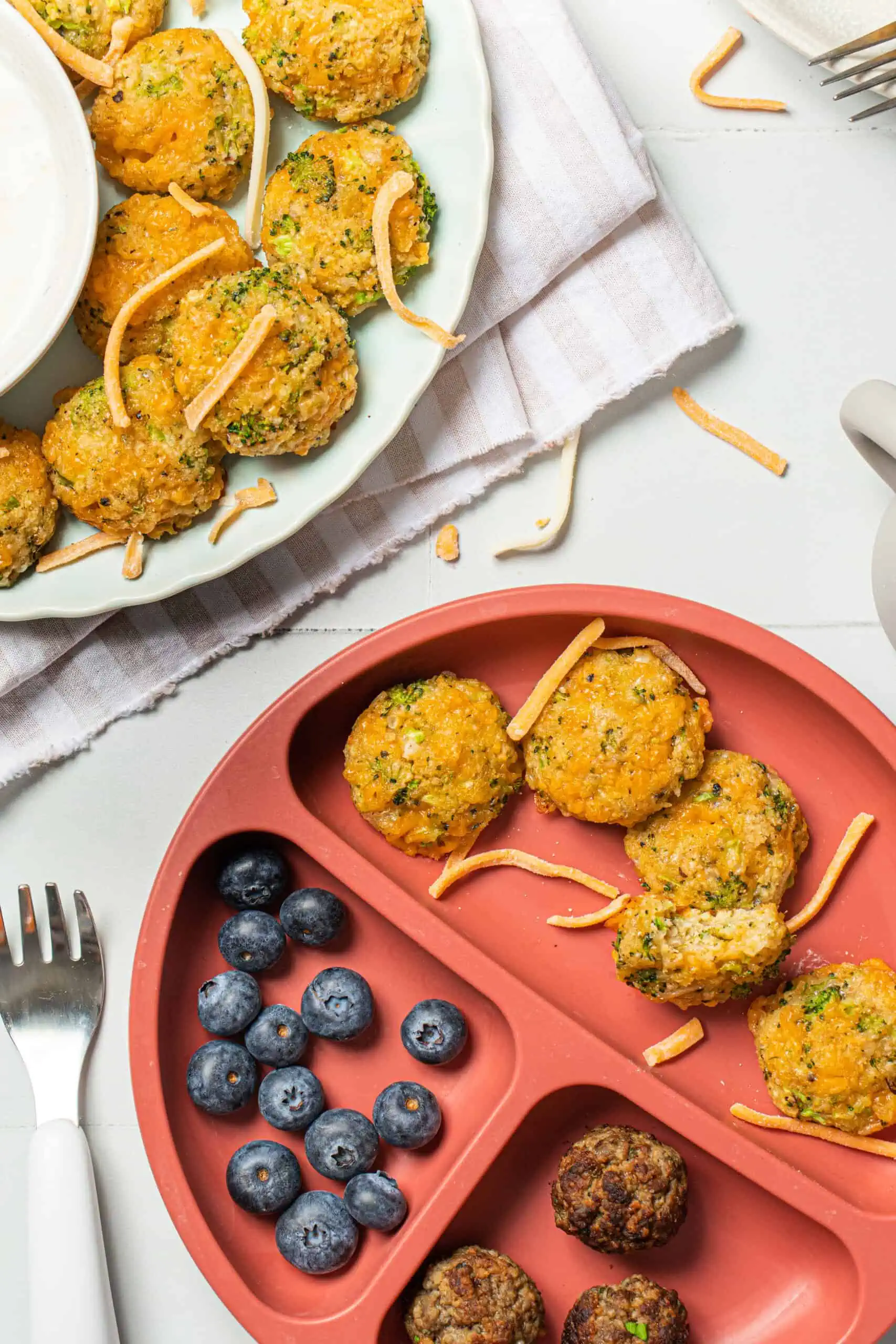 Crispy Parmesan-Crusted Broccoli Bites