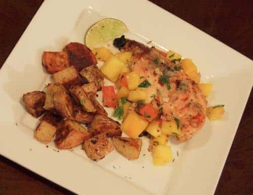 Cabo Rojo Jerk Chicken with Mango Salsa