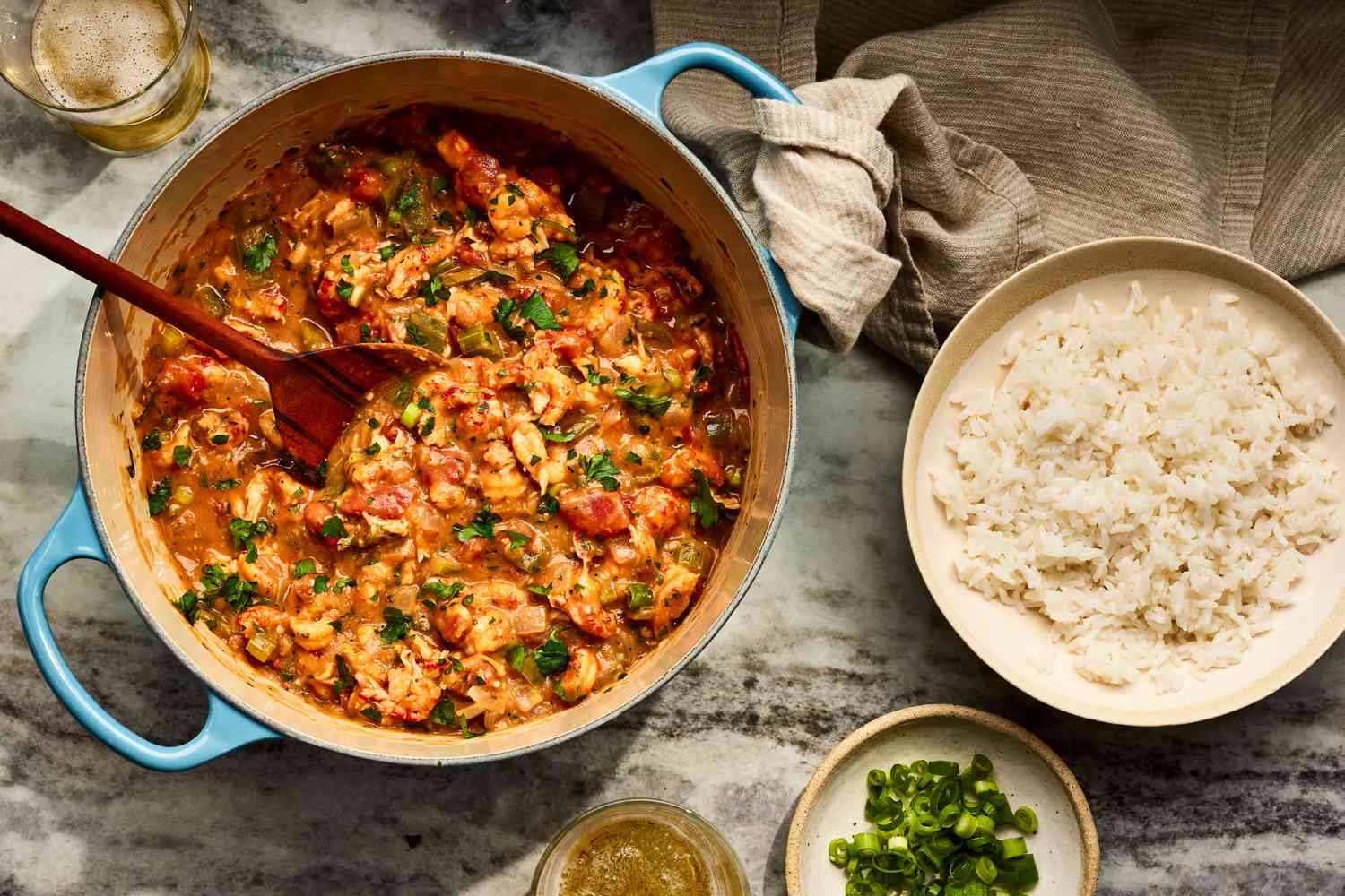 Kenner Crawfish Étouffée with Smoked Paprika Rice