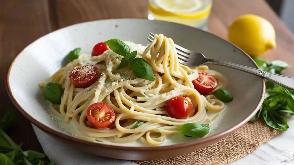 Half-and-Half Creamy Pasta