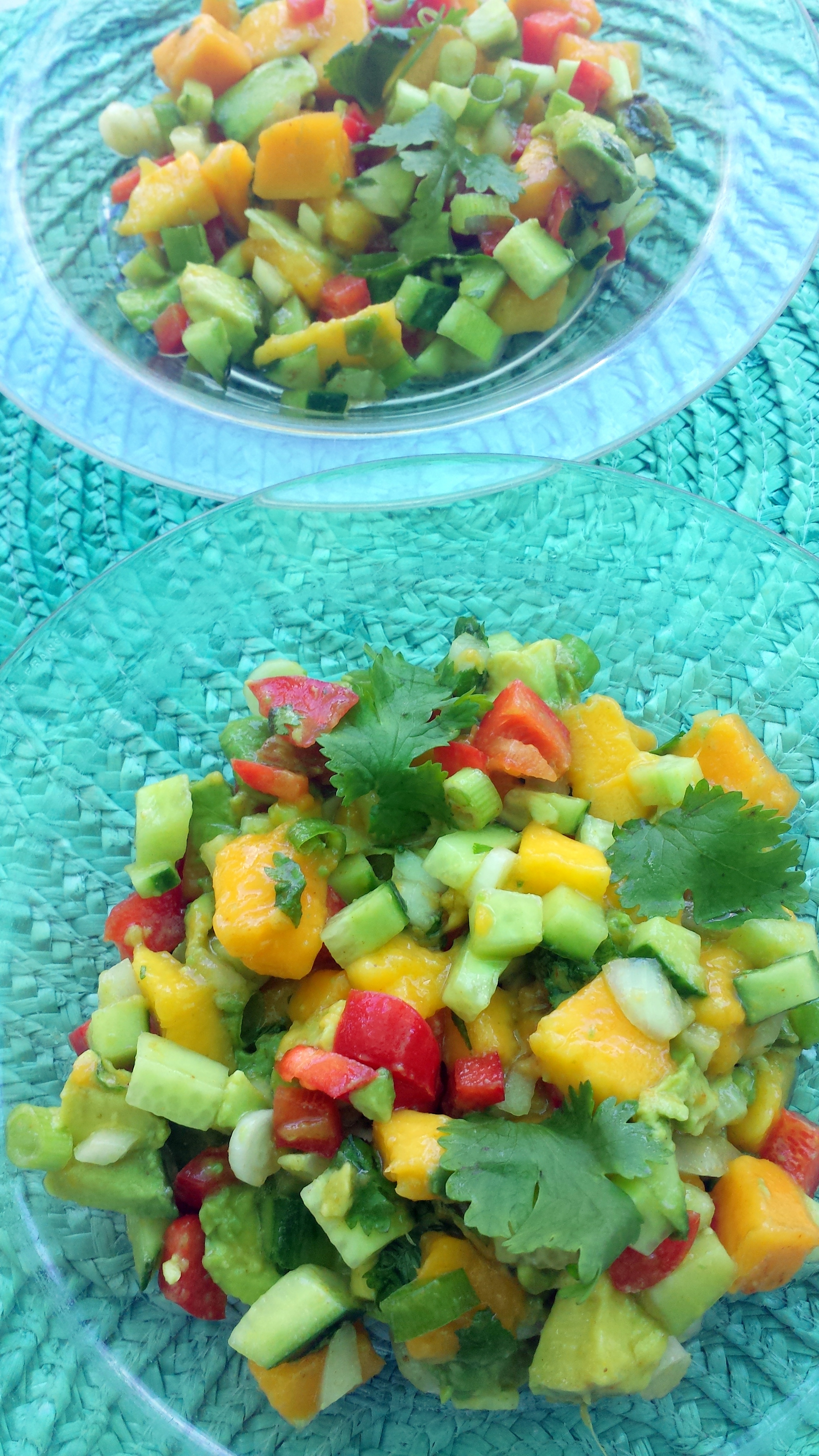 Spicy Best Mango Avocado Salad