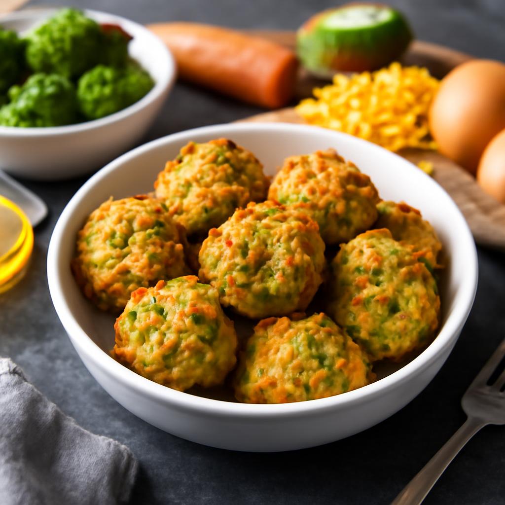 Cheesy Veggie Pocket Bites
