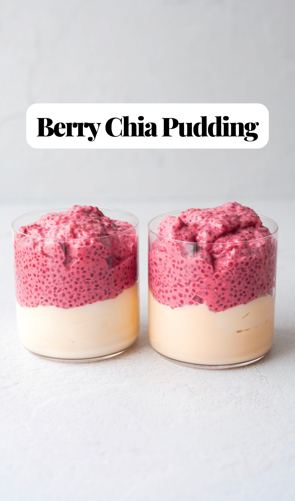 Berry-Chia Pudding