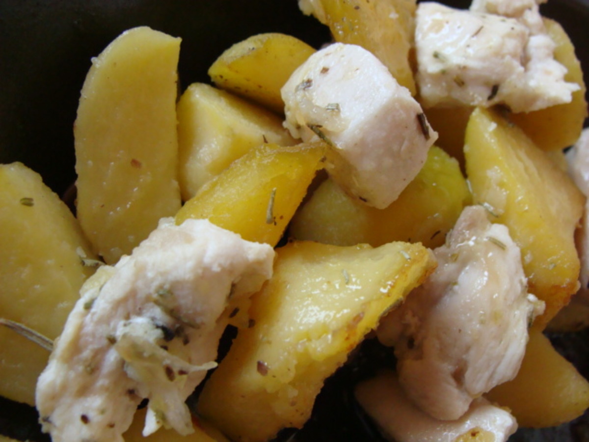 Rosemary Garlic Chicken Skillet