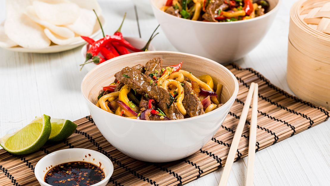 Beef and Ginger Vegetable Stir-fry