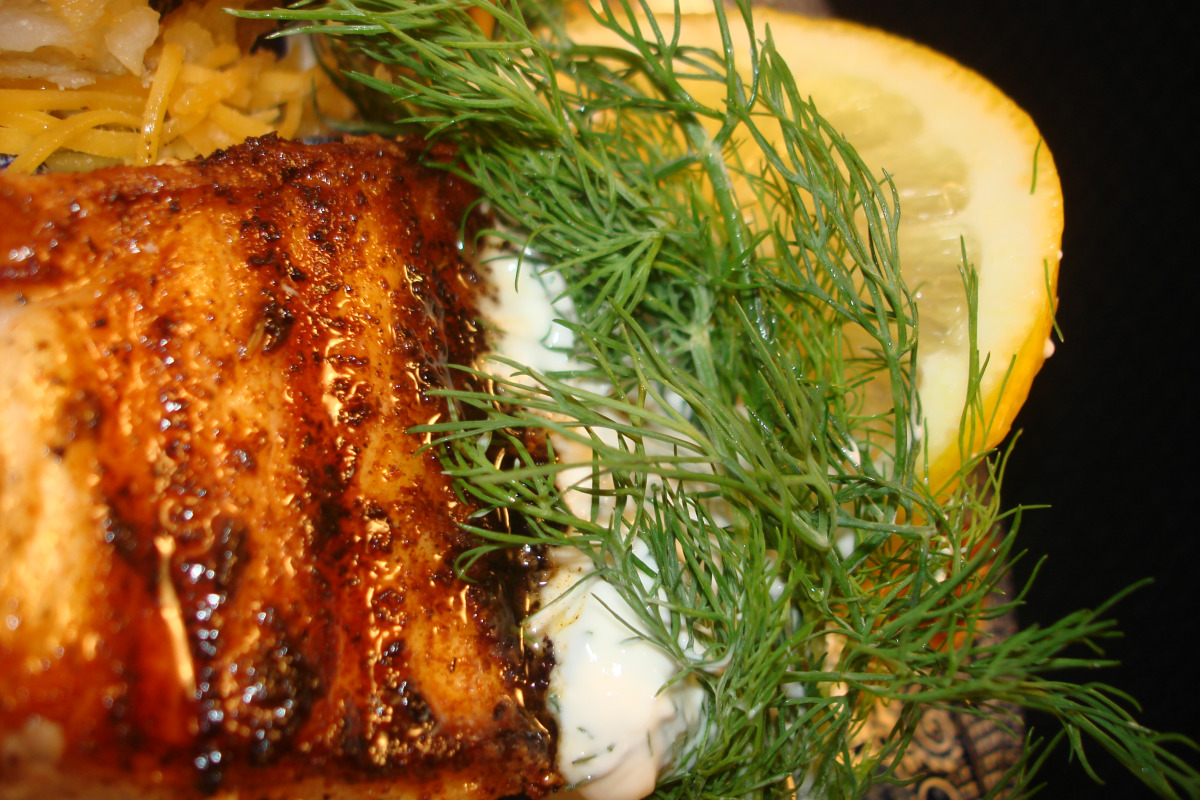Cisco Kid's Catch with Dill-Butter Sauce