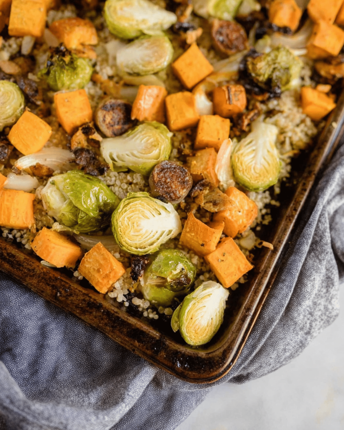 Quinoa Harvest Bowl with Roasted Vegetables