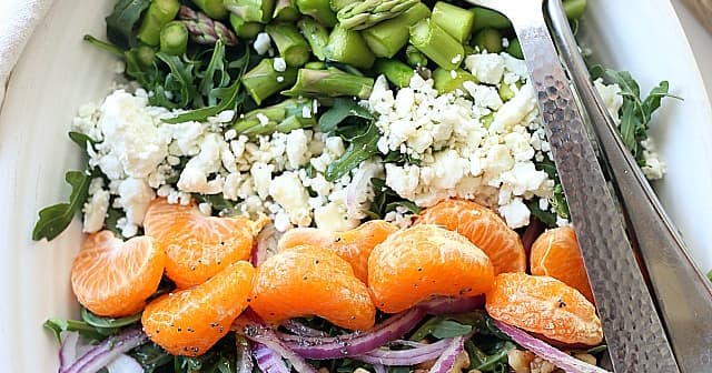 Aperol-Orange Arugula Salad