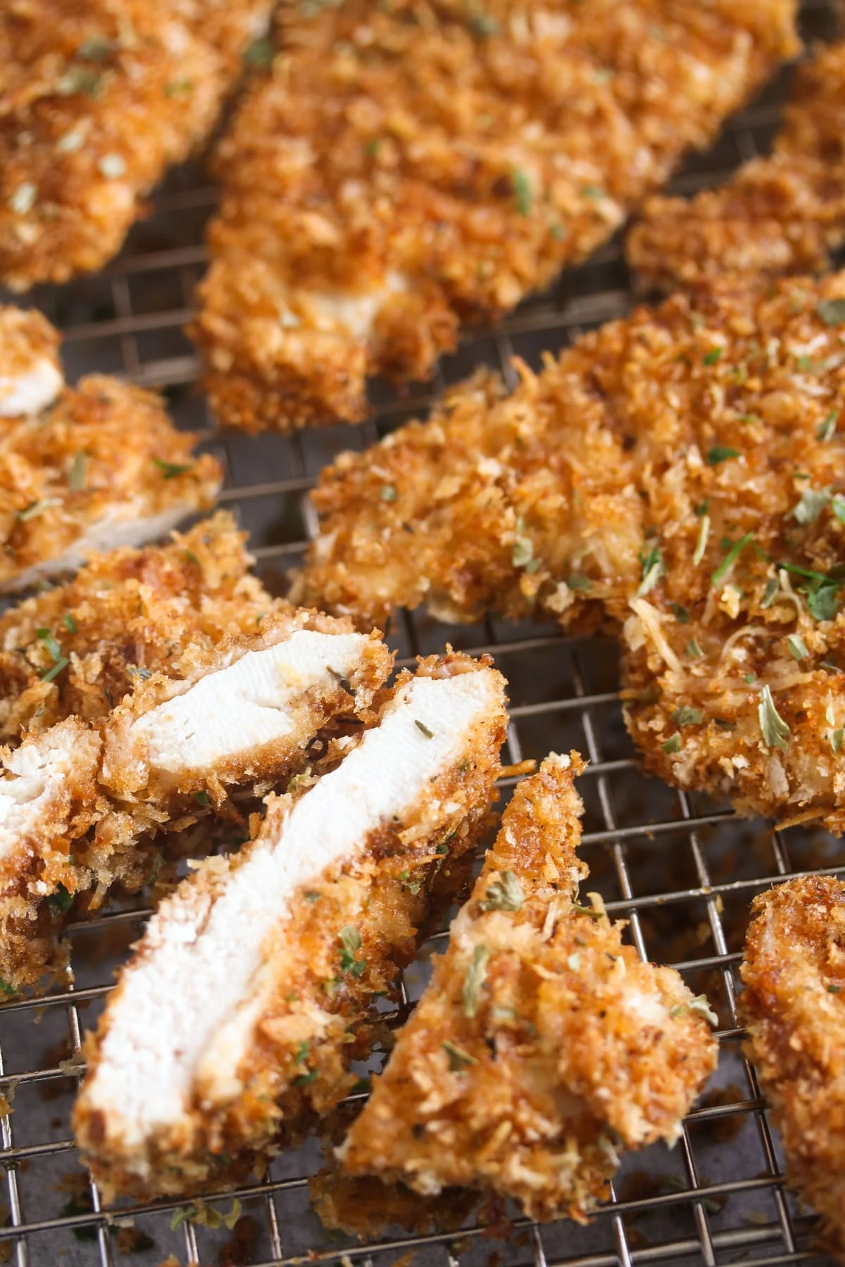 Crispy Almond-Crusted Chicken Breasts
