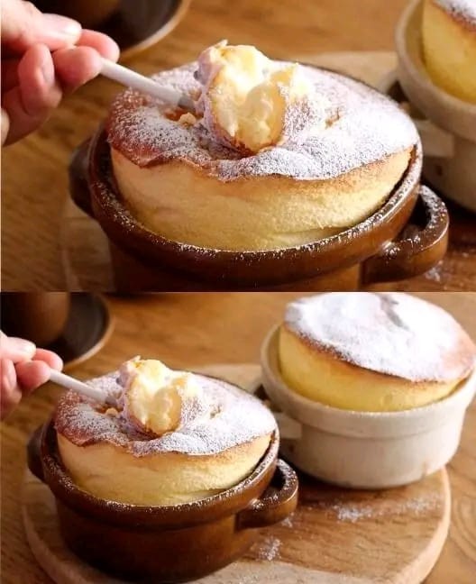 Cloud-like Vanilla Soufflé