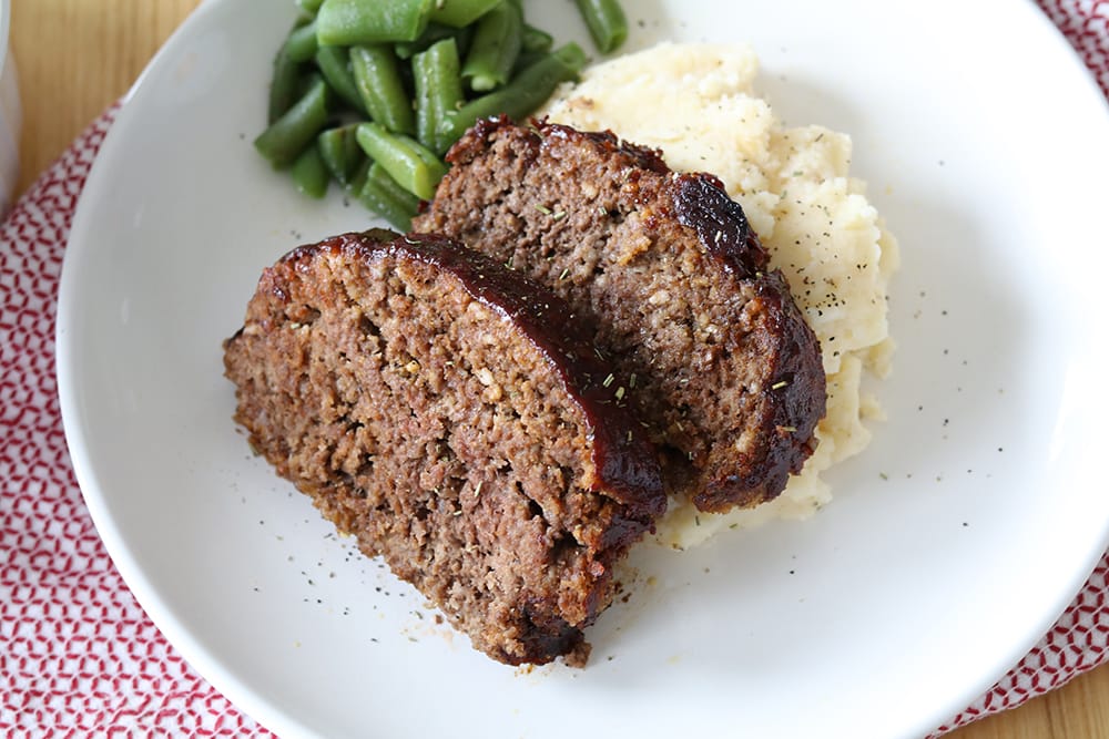 Smith's Hearty Meatloaf with Dijon Glaze