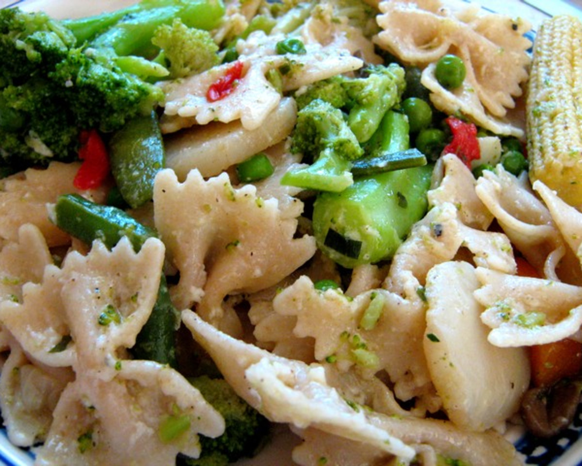 Ring-Side Pasta Primavera