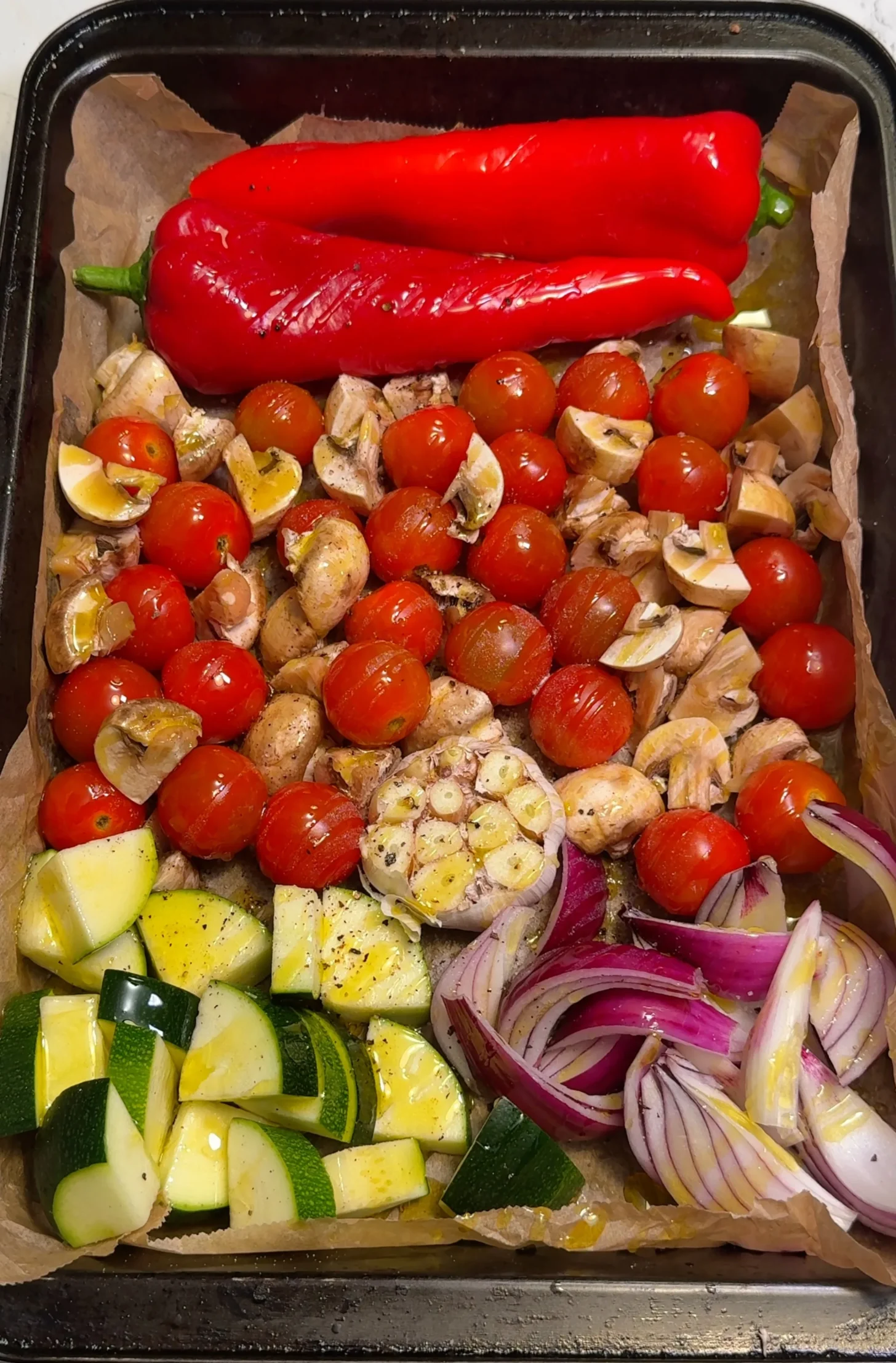 Hidden Veggie Rainbow Pasta