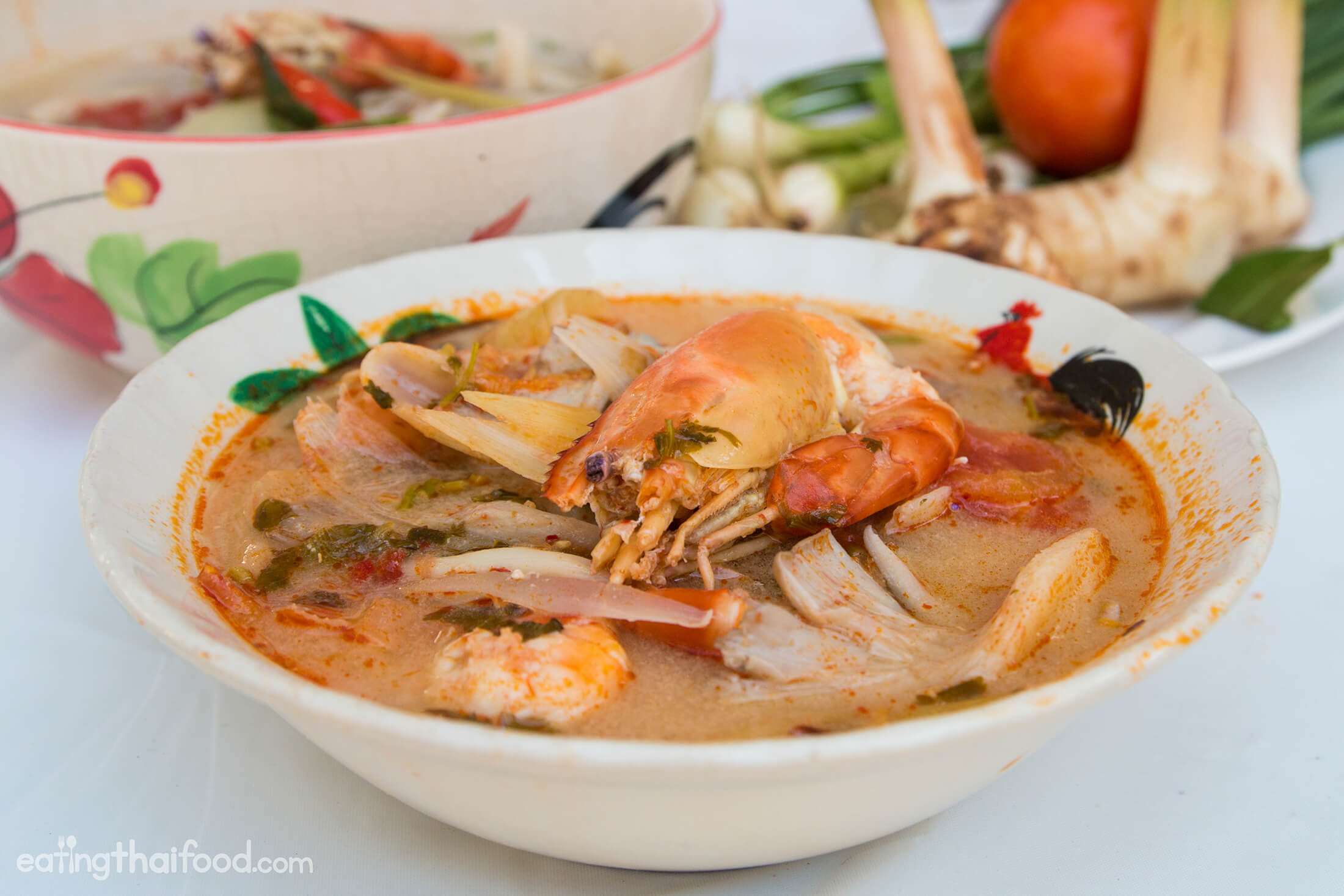 Authentic Thai Tom Yum Goong