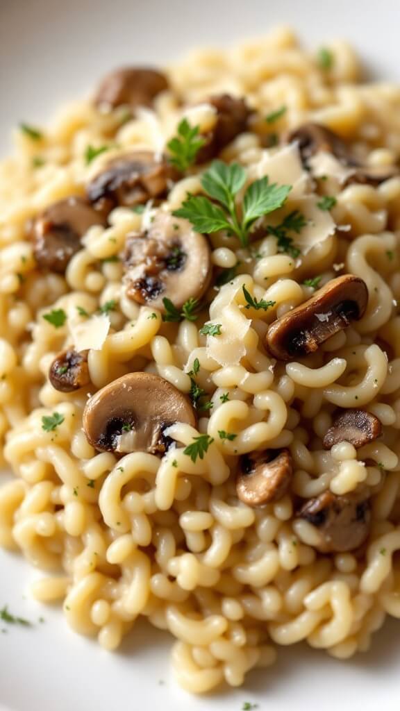 Classic Grind Mushroom Risotto