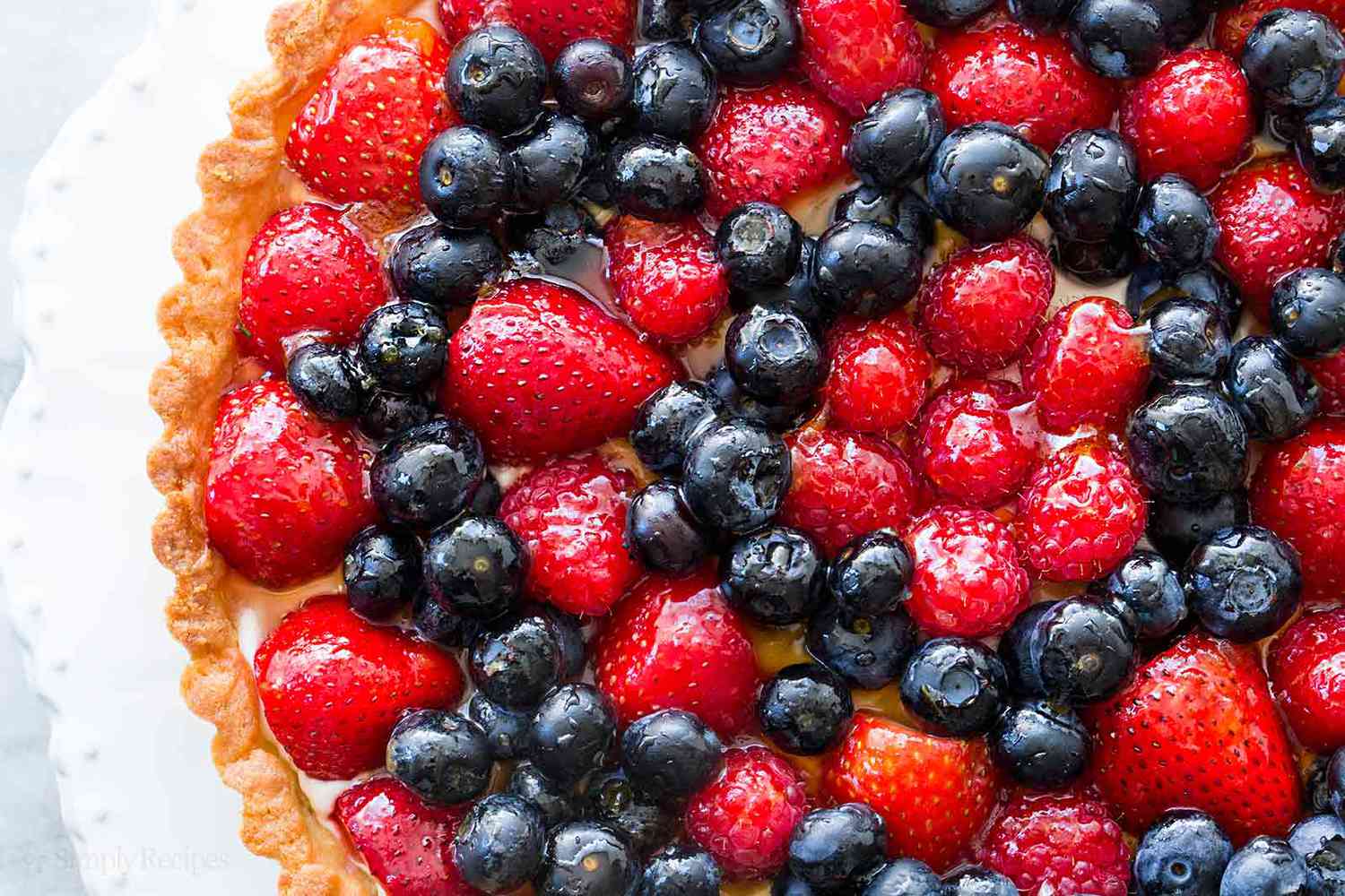 New York Sour Berry Tart