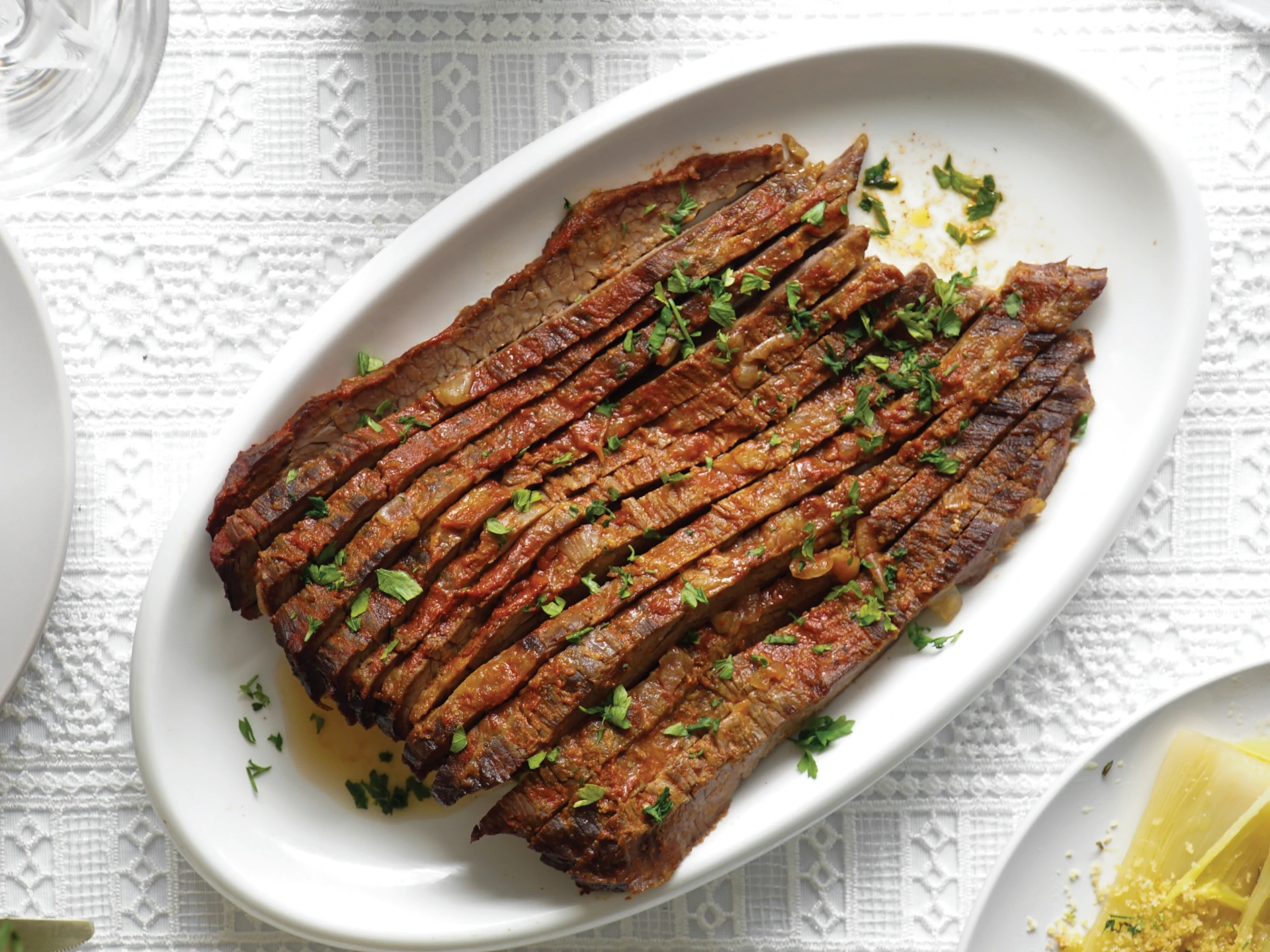 Authentic Slow-Cooked Beef Brisket with Apple Cider Glaze