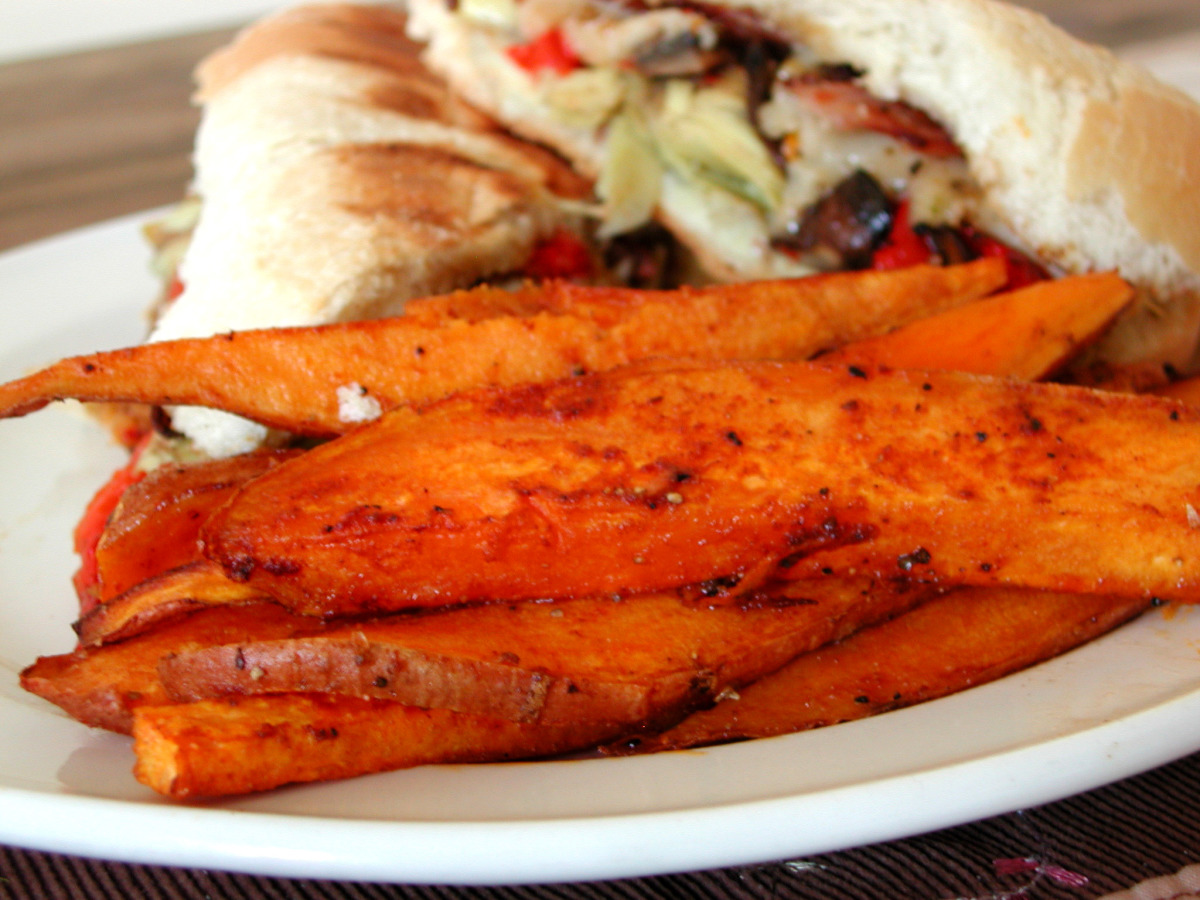 Half-Baked Sweet Potato Fries