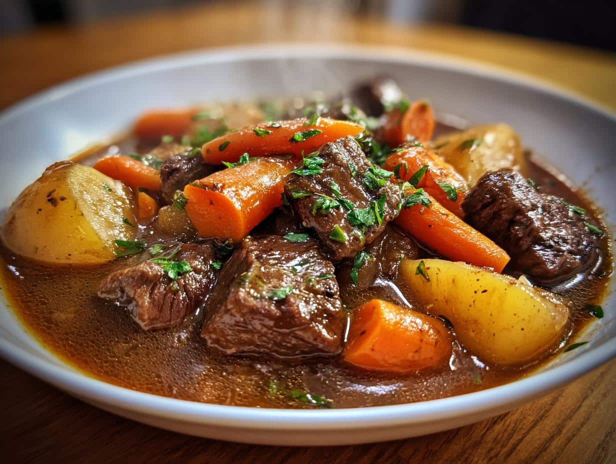 Johnson's Garden Stew with Root Vegetables