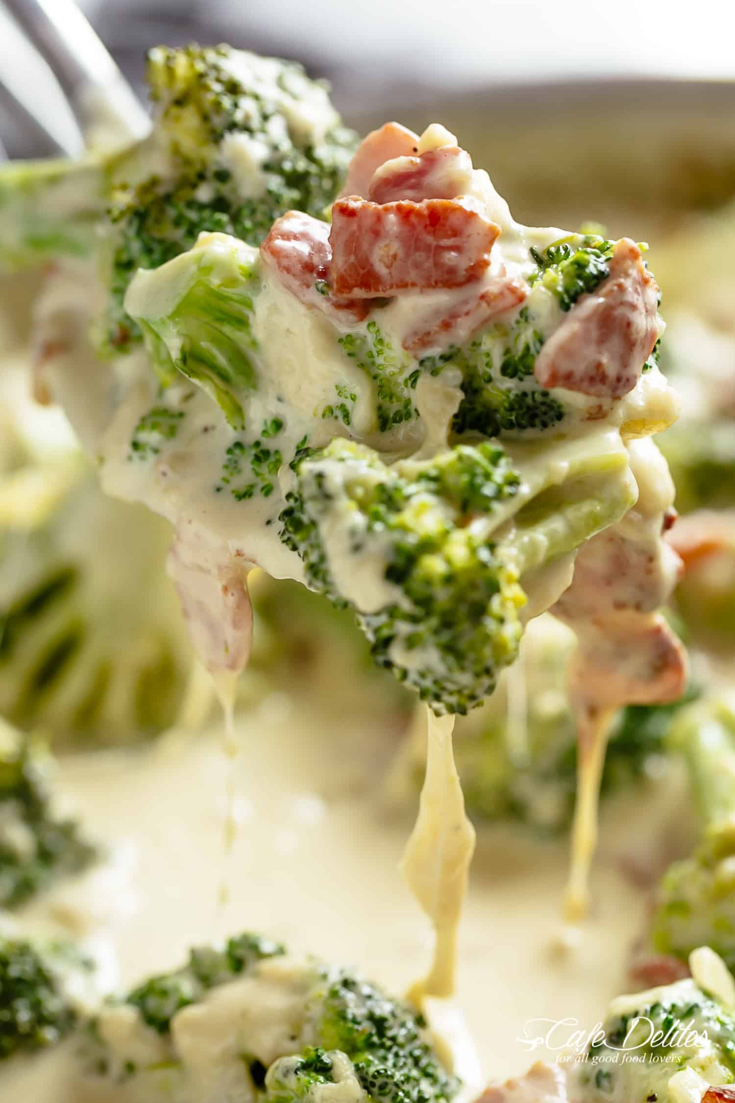 Creamy Bacon & Broccoli Parmesan