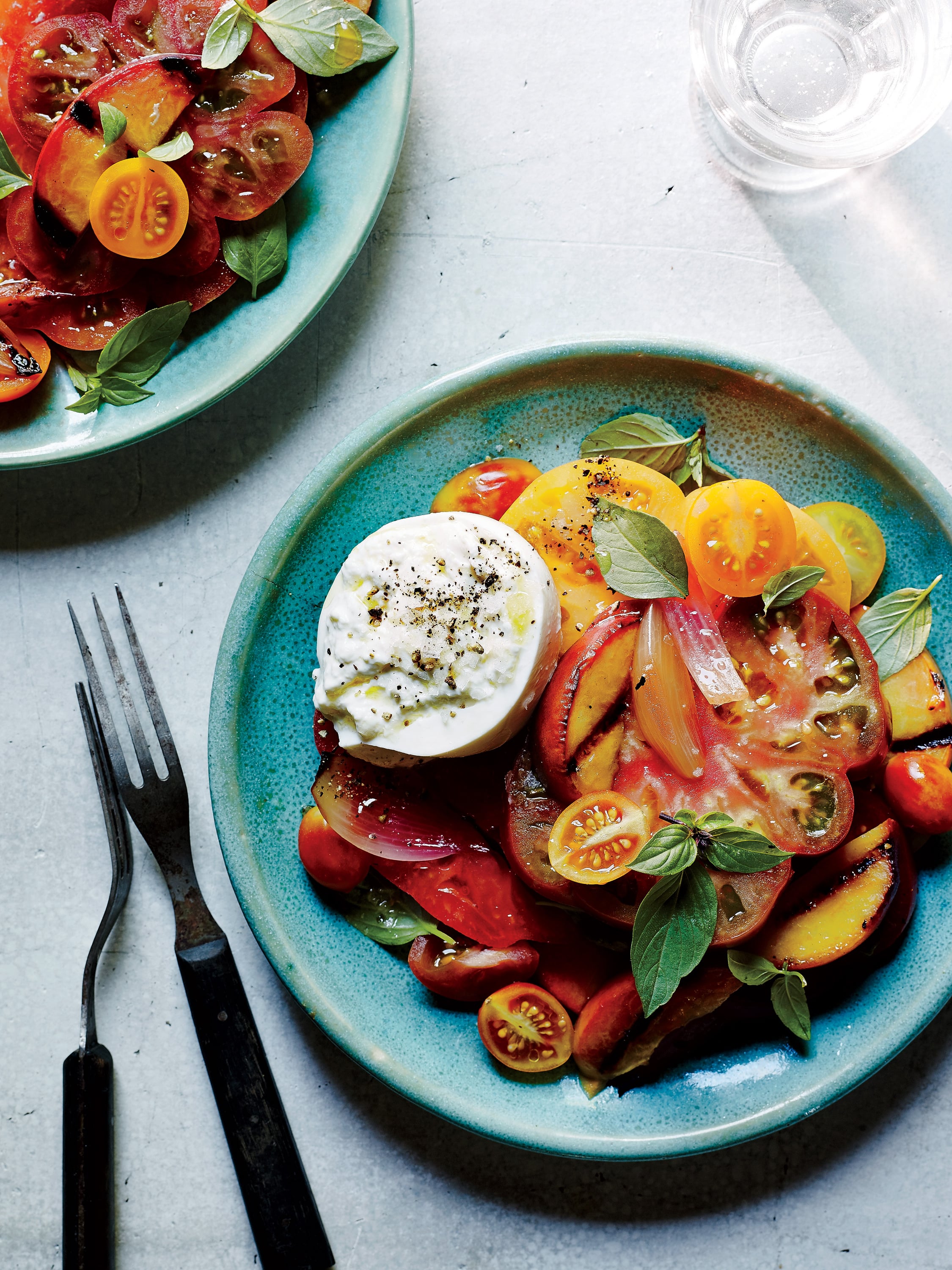 Easter Garden Heirloom Tomato Salad
