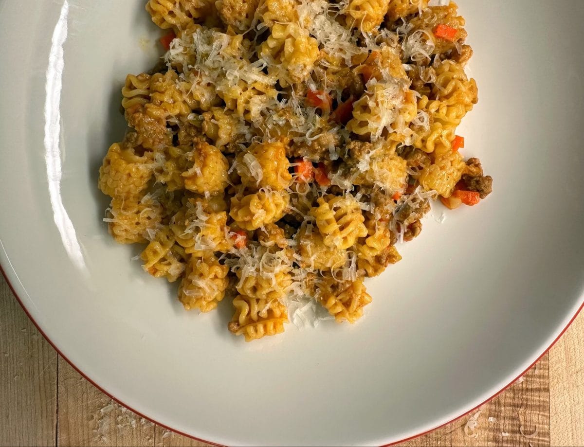 Slow-Simmered Traditional Bolognese with Hand-Pulled Pasta