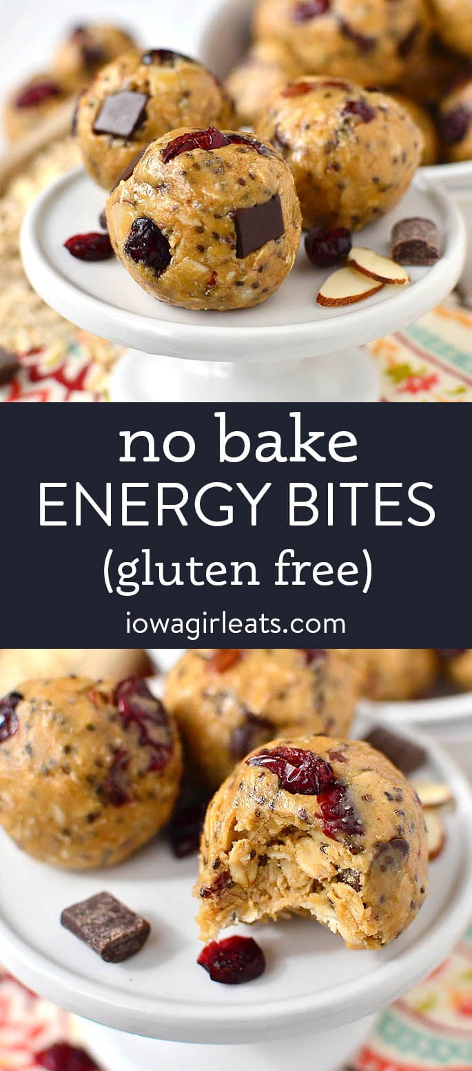 No-Bake Chocolate Almond Energy Bites