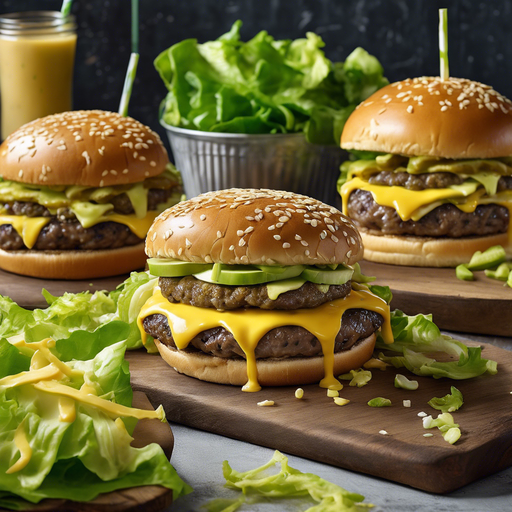 Big Mac-Inspired Burger