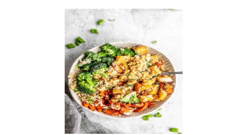 Balanced Budget Lentil & Quinoa Bowl