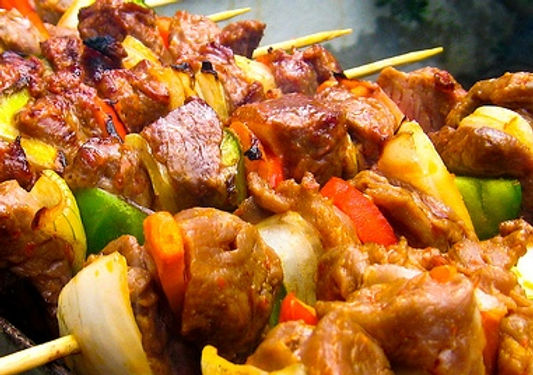 Pinchos de Cerdo al Horno