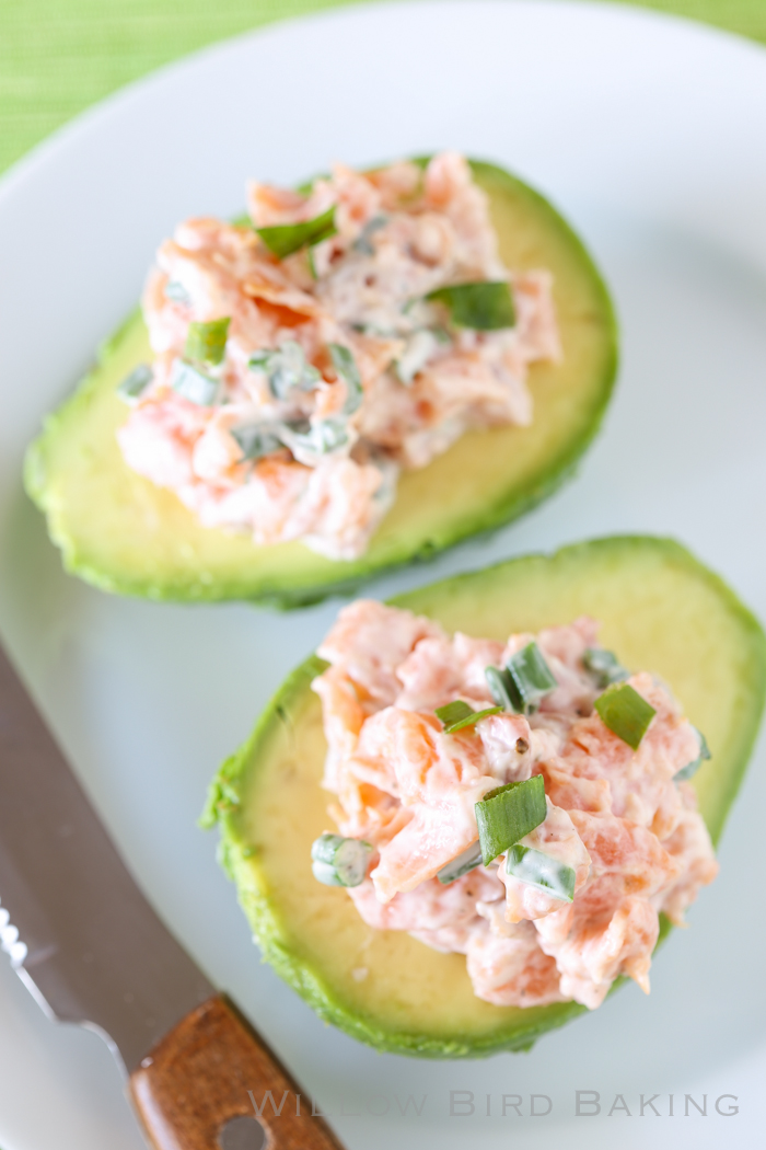 Smoked Salmon & Lemon-Dill Avocado Salad
