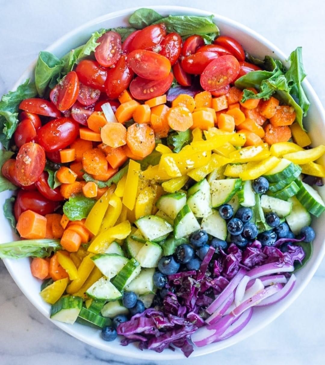 Houzz-Inspired Rainbow Garden Salad