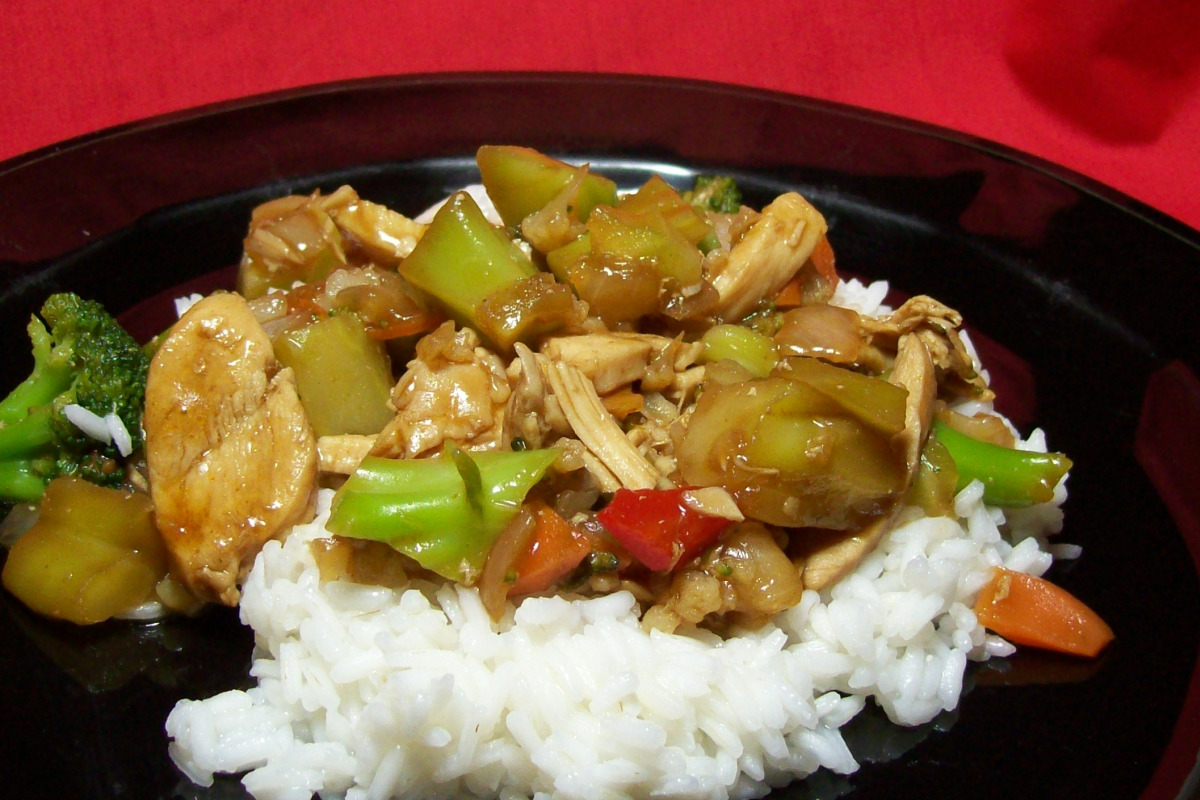 Pinball Palace Chicken Stir Fry