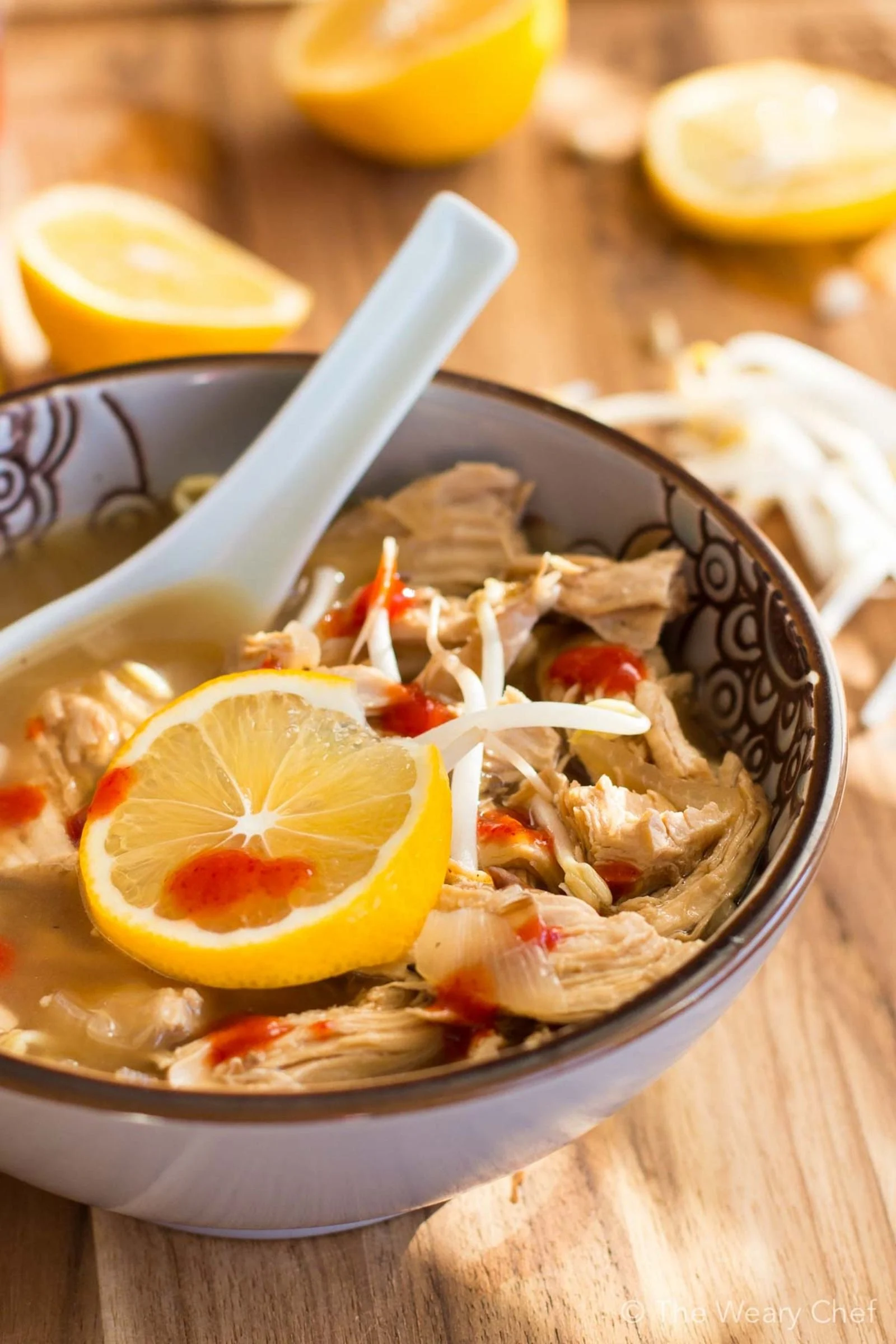 Ginger-Fennel Chicken Soup with Lemon Zest