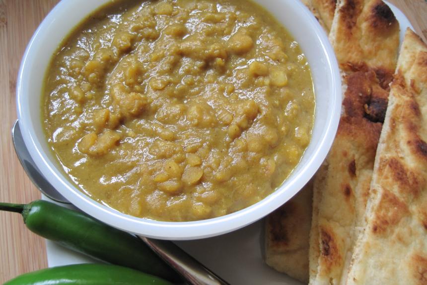 Authentic Indian Yellow Split Peas Curry