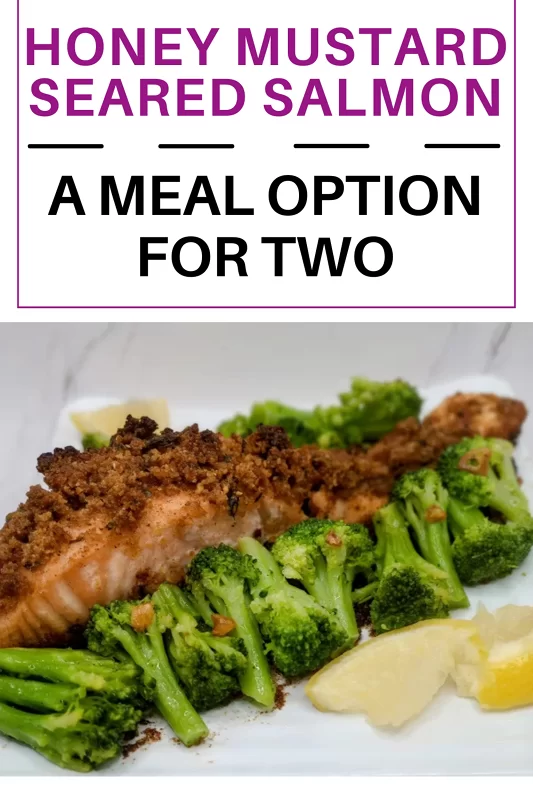 Honey-Mustard Crusted Salmon with Lemon-Dill Sauce