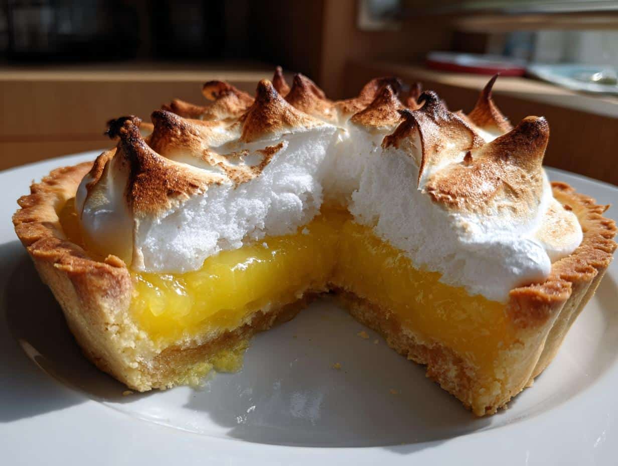 Best-Served Lemon Meringue Tart with Crisp Crust
