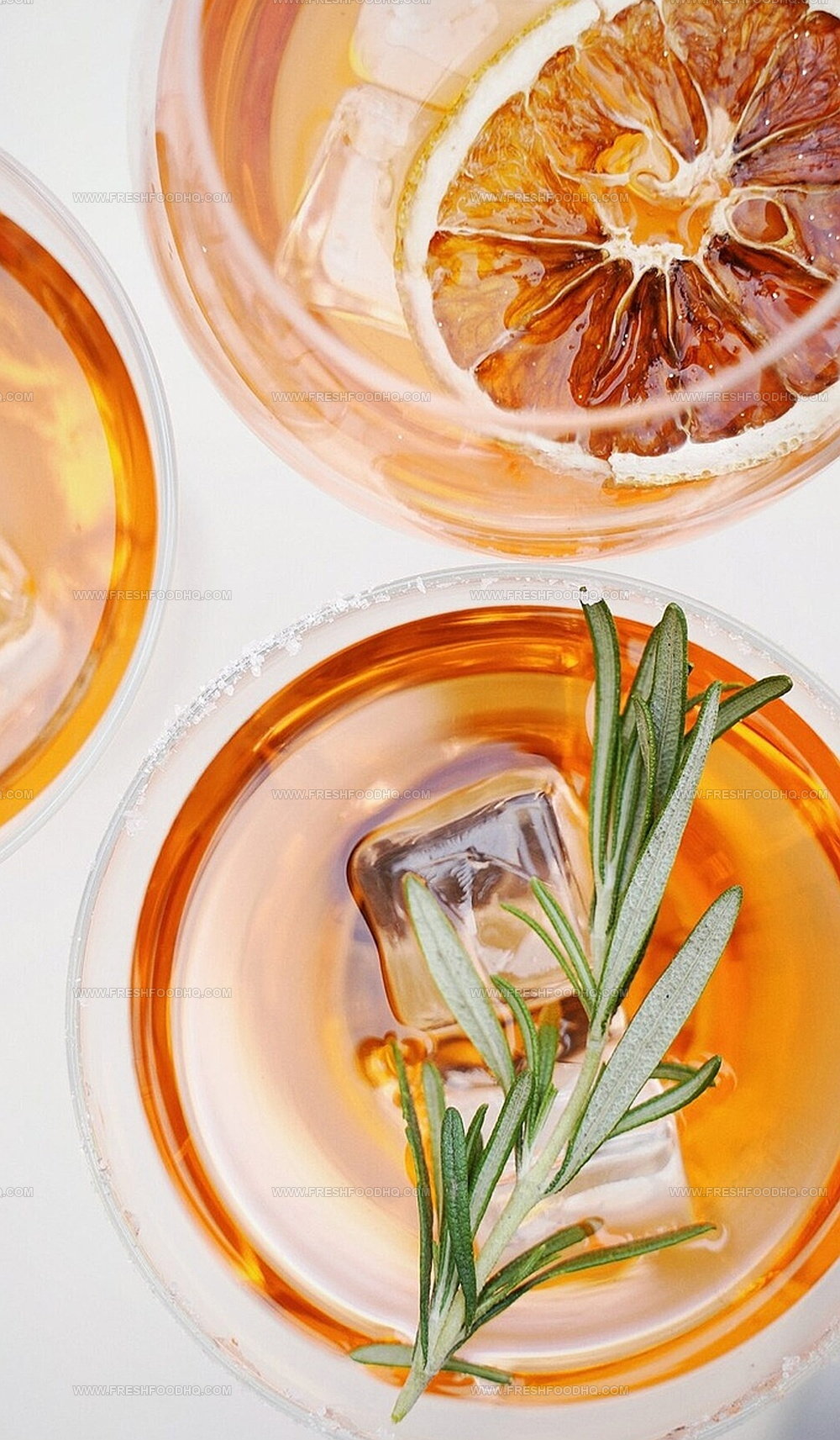 Fun Fruit Sparkler Mocktail